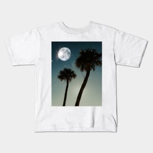 Flying Moon Kids T-Shirt